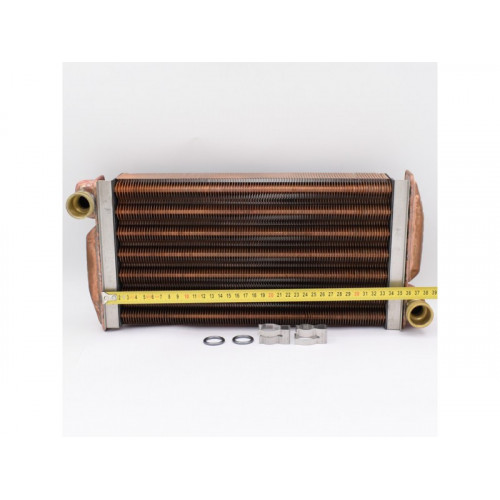 Теплообменник 105 ламелей для котлов Vaillant turboTEC, turboMAX 36 кВт (065152)