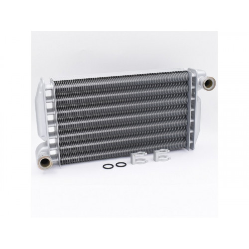 Теплообменник основной с клипсами для котлов BAXI Eco, Luna (608550) JJJ000608550