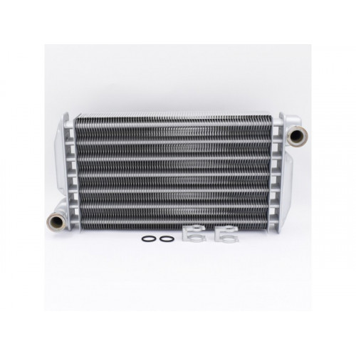 Теплообменник основной с клипсами для котлов BAXI Eco, Luna (608550) JJJ000608550