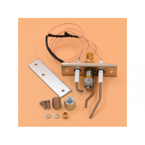 Запальная горелка с электродами для котлов Bosch Supraline, Gaz 3000 F, Junkers Supraline, Suprastar (87290125300)