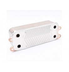 Теплообменник ГВС 19 пластин для котлов Vaillant atmo/turboTEC plus 20, 24, 28 кВт (0020038572)
