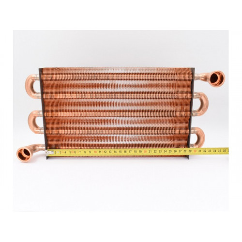 Теплообменник 92 ламели Heatwave для котлов Vaillant atmoTEC, turboTEC 24 кВт (0020019994)