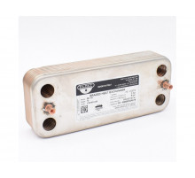 Теплообменник пластинчатый ГВС Zilmet 17B1901430 на 14 пластин для котлов BAXI Eco Classic, Eco Nova (63041310441P.AZ) 6304131044.AZ