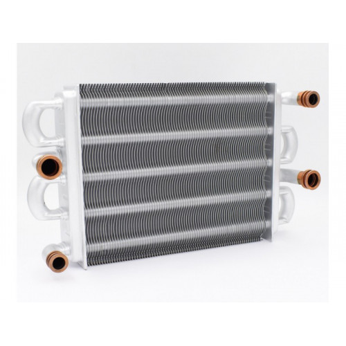 Теплообменник основной битермический Heatwave для котла Baxi MAIN-5, Westen Quasar E (710537600)