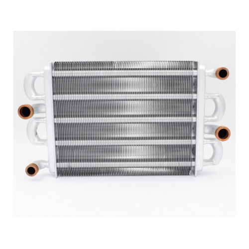Теплообменник основной битермический Heatwave для котла Baxi MAIN-5, Westen Quasar E (710537600)