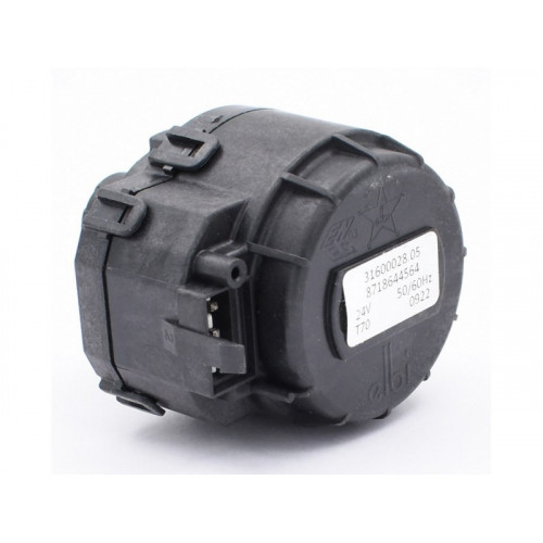 Мотор перепускного (трехходового) клапана 24V для котлов Bosch Gaz 2000 W, 6000 W, Buderus Logamax U072 (87186445640)