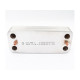 Теплообменник вторичный Zilmet 17B1901426 14 пластин для котлов Fondital Tahiti Dual, Nova Florida Pictor Dual (6SCAMPIA01)