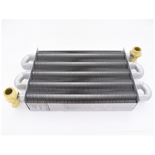 Теплообменник Valmex 82 ламели для котлов Viessmann Vitopend 100-W WH1D, WH1B, WHKB 24 кВт (7825510.AV)