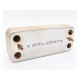 Пластинчатый теплообменник 16 пластин Zilmet 17B1901626 для Viessmann (7856973) 7828043
