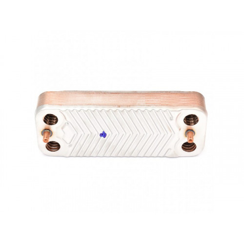 Теплообменник пластинчатый ГВС Swep 12 пластин для BAXI Eco Classic, Eco Nova (6304131043) 63041310431P, 63041310091P
