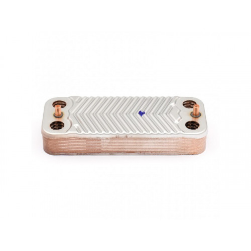 Теплообменник пластинчатый ГВС Swep 12 пластин для BAXI Eco Classic, Eco Nova (6304131043) 63041310431P, 63041310091P