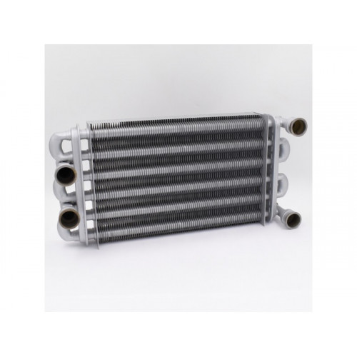 Битермический теплообменник для котлов Baxi Main, Main Four, Main Digit и Westen Quasar (616170) JJJ000616170