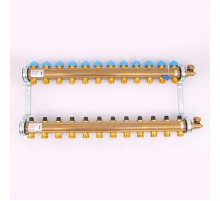 Коллектор для теплых полов Watts HKV-12 из латуни 1"