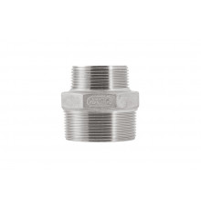 Ниппель переходной Unipump 2”НР / 1,5”НР нерж. cталь