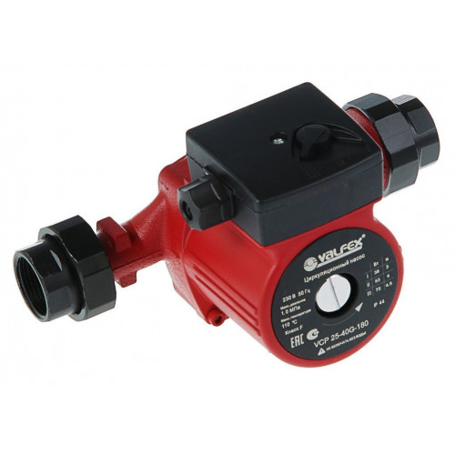 Циркуляционный насос VALFEX VCP 25-60G 180мм (с гайками) (8)