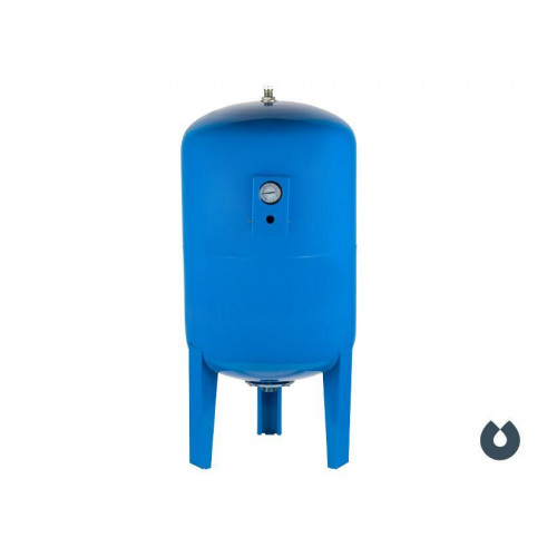 Гидроаккумулятор Unipump 200 л вертикальный с манометром