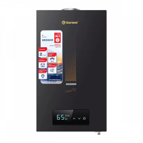 Газовая колонка Thermex S 20 MD (Art Black)