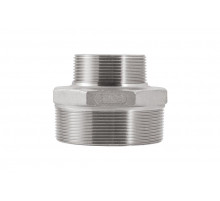Ниппель переходной Unipump 3”НР / 2”НР нерж. cталь