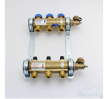 Коллектор для теплых полов Watts HKV-3 из латуни 1"