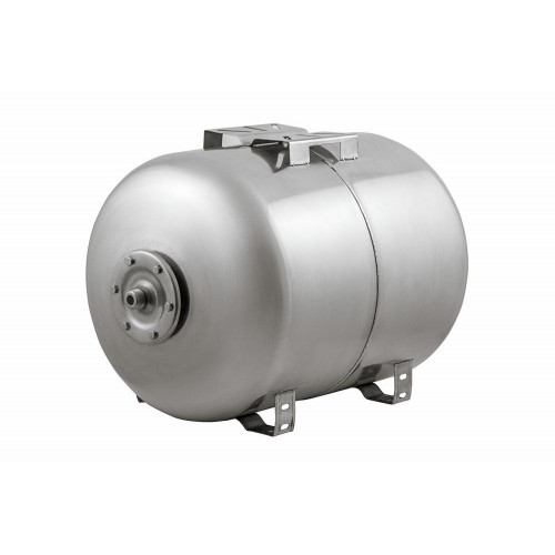 Гидроаккумулятор Unipump 100 л горизонтальный, нерж. сталь, мембрана EPDM
