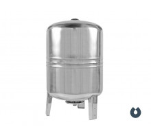 Гидроаккумулятор Unipump 80 л вертикальный, нерж. сталь, мембрана EPDM