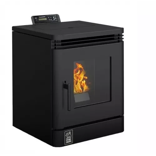 Пеллетный камин ZOTA B6H22 black 6кВт WIFI