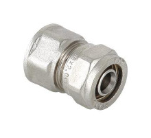 Соединитель обжимной с переходом на вн. р. 16х3/4" VALTEC 10/120
