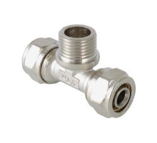 Тройник VALTEC обжимной с переходом на нар. р. 26х3/4" 5/30