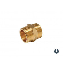 Ниппель латунный Unipump 1" нр х 11/4" нр