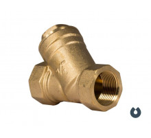 Фильтр-грязевик Y-образный латунный сетчатый Unipump 3/4"