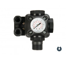 Реле давления с манометром Unipump РМ/5-3W