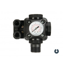 Реле давления с манометром Unipump РМ/5-3W