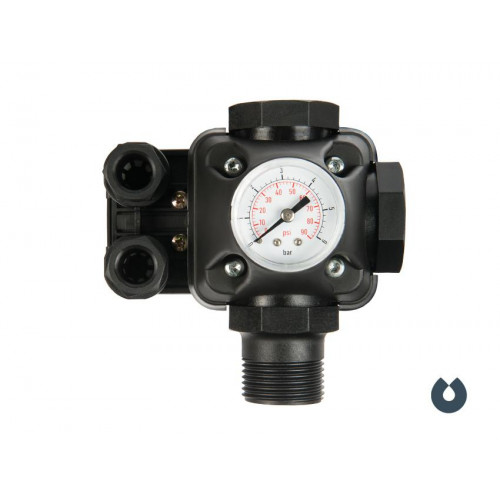 Реле давления с манометром Unipump РМ/5-3W