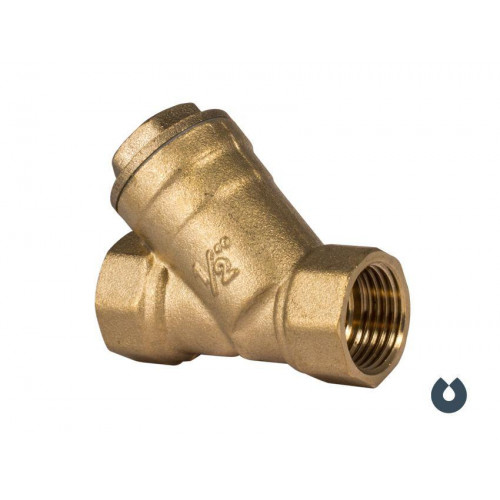 Фильтр-грязевик Y-образный латунный сетчатый Unipump 1/2"