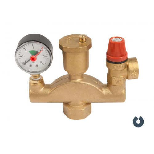 Группа безопасности котла Unipump 1" - 1/2"