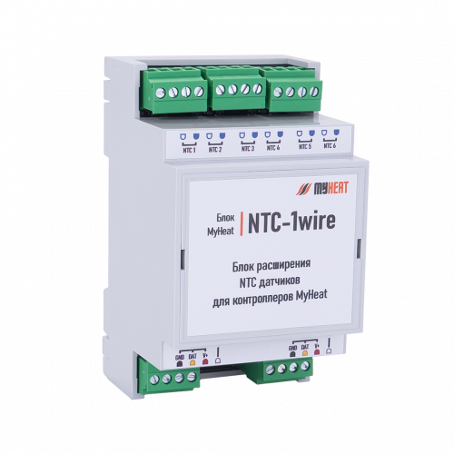 Блок расширения MyHeat NTC-1wire