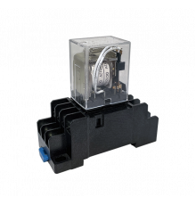 Реле РЭК78/4 3А 12V DC с модульным разъёмом
