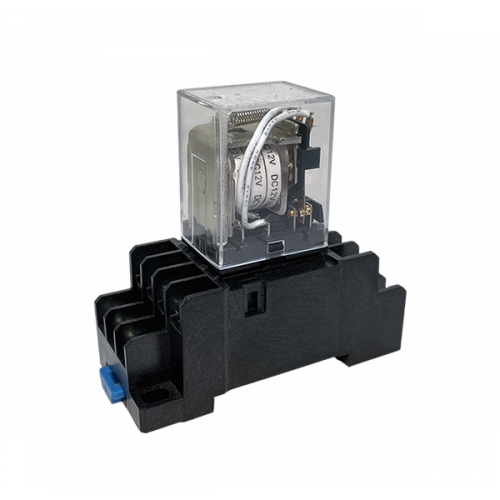 Реле РЭК78/4 3А 12V DC с модульным разъёмом