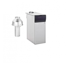 Котел газовый напольный BAXI SLIM 1.490iN с дымовым колпаком диаметром 160 мм