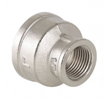 Муфта никелированная переходная Valfex ВР 1"- ВР 1/2" (100/10)