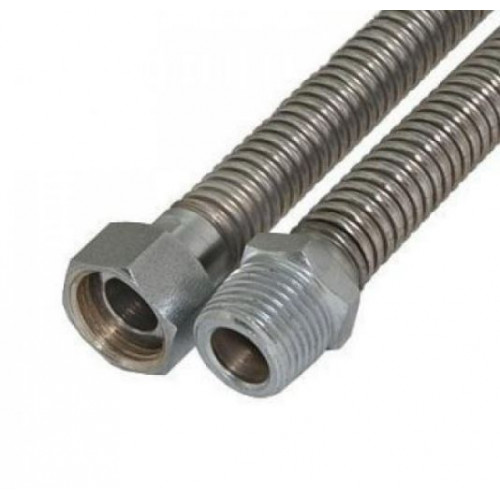 Подводка газовая металлическая 1/2" г.ш. 0,4 м