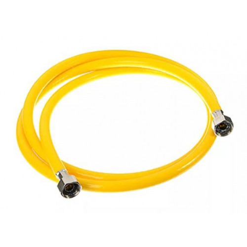 Подводка газовая ПВХ армированная 1/2"г.г. 0,8 м желтая