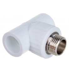 Тройник комбинированный НР Белый 20-1/2 Pro Aqua