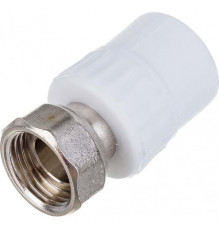 Муфта с накидной гайкой 20х1/2" 150/30 Valfex Белая