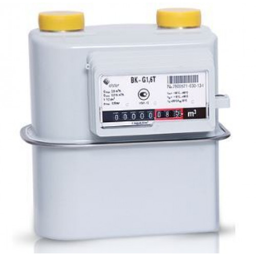 Счетчик газа ВК-G1.6T V1,2dm3 110мм правый