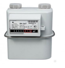 Счетчик газа ВК-G4T V1,2dm3 110мм левый