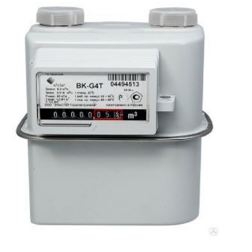 Счетчик газа ВК-G4T V1,2dm3 110мм правый